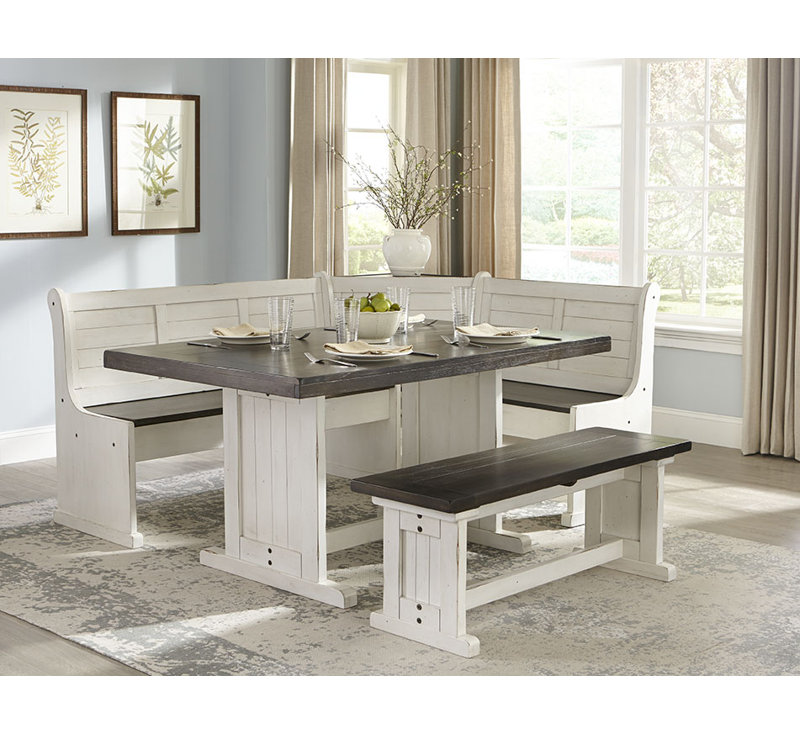 August Grove Villepinte 5 Piece Breakfast Nook Dining Set & Reviews